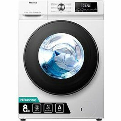 Hisense WFQA8014EVJM 8Kg 1400 Rpm Spin Washing Machine - White