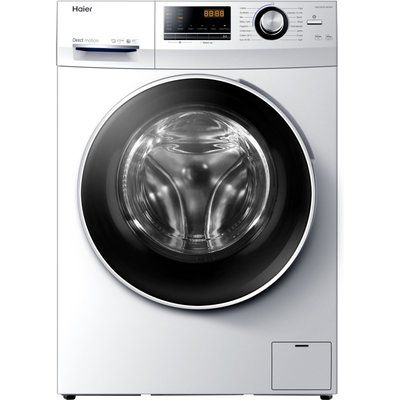 Haier 636 Series HW100-B14636N 10 kg 1400 Spin Washing Machine - White 