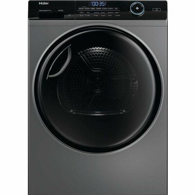 Haier I-Pro Series 5 HD90-A3959S WiFi-enabled 9 kg Heat Pump Tumble Dryer - Graphite
