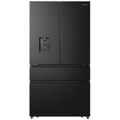 Hisense RF749N4SWFE American Fridge Freezer - Black