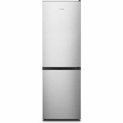 Hisense RB390N4ACE Total No Frost Fridge Freezer - Stainless Steel