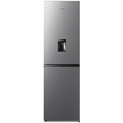 Hisense RB327N4WCE 55Cm Wide Total No Frost Freestanding Fridge Freezers - Stainless Steel