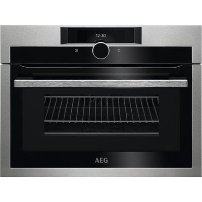 AEG KME861000M Built-in Combination Microwave - Stainless Steel 