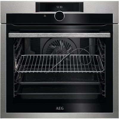 AEG SenseCook BPE842720M Electric Oven - Stainless Steel