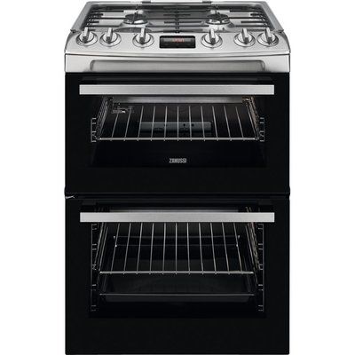Zanussi ZCG63260XE 60 cm Gas Cooker - Stainless Steel