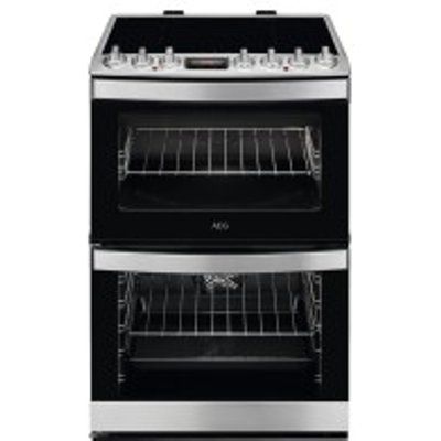AEG CIB6740ACM Electric Cooker with Ceramic Induction Hob