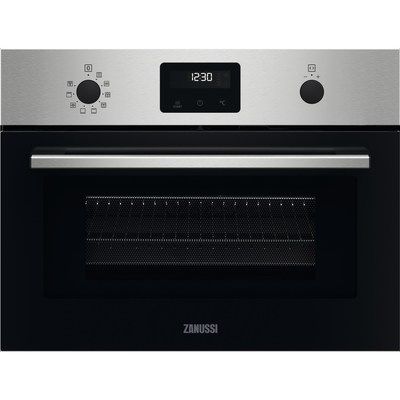 Zanussi ZVENM6X1 QuickCook Compact Built-in Microwave Oven - Stainless Steel