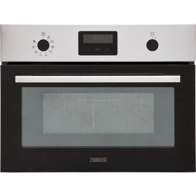 Zanussi ZVENW6X1 MicroMax Built in Compact Microwave Oven - Stainless Steel