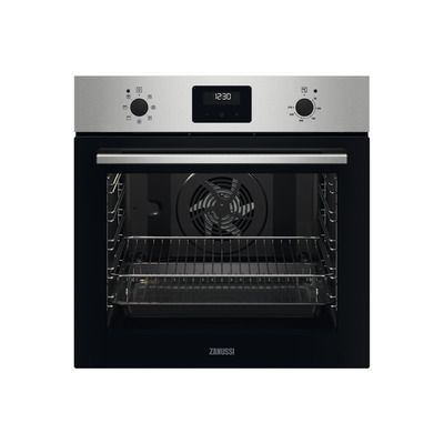 Zanussi ZOHNX3X1 Series 20 FanCook Electric Single Oven - Stainless Steel