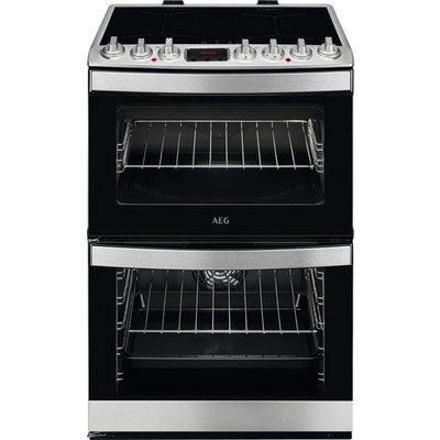 AEG CIB6732ACM Electric Cooker with Induction Hob - Stainless Steel
