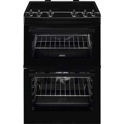 Zanussi ZCI66080BA Electric Cooker with Induction Hob - Black