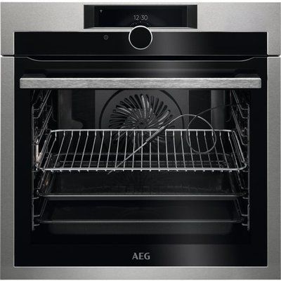 AEG BPE948730M Built In Electric Single Oven - Stainless Steel