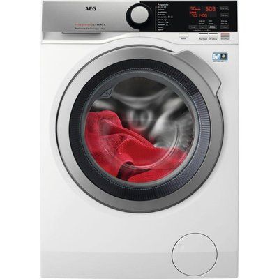AEG ProSteam L7FEE945R 9 kg 1400 Spin Washing Machine - White & Stainless Steel 