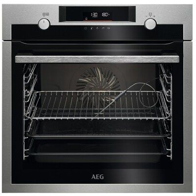 AEG BCE556060M SenseCook Multifunction Electric Built-in SIngle Oven - Stainless Steel