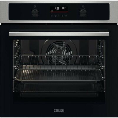 Zanussi ZOPNA7XN Built In Electric Single Oven - Stainless Steel