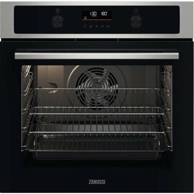 Zanussi ZOCND7XN Series 20 PlusSteam Electric Single Oven - Stainless Steel