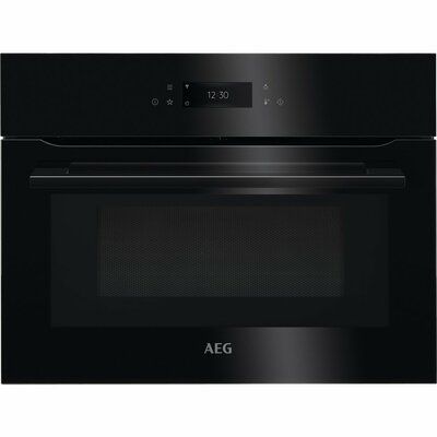 AEG KMK768080B Built In Combination Microwave Oven with Grill - Black