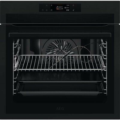 AEG AssistedCooking BPE748380T Built In Electric Single Oven - Matte Black