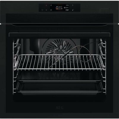 AEG AssistedCooking BSE778380T Built In Electric Single Oven - Matte Black