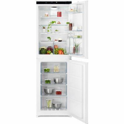 AEG OSC6T185ES 50/50 239 Litre Freestanding Fridge Freezer  - White