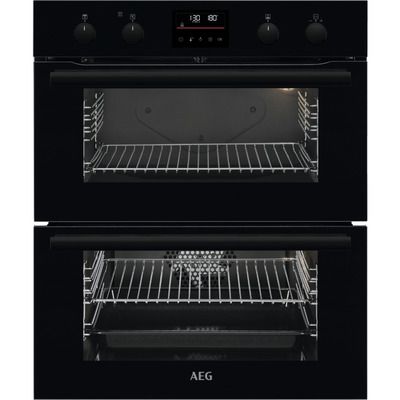 AEG DUB535060B Series 6000 Built In Electric Double Oven - Black