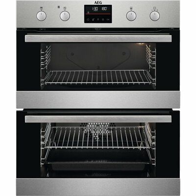 AEG DUB535060M Series 6000 Built In Electric Double Oven - Stainless Steel
