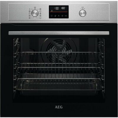 AEG BPX535061M Series 6000 Electric Single Oven - Stainless Steel