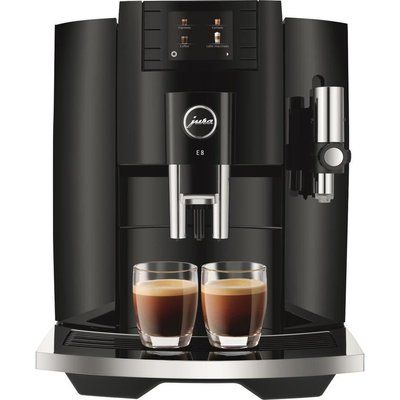 Jura E8 15372 Smart Bean to Cup Coffee Machine - Black 