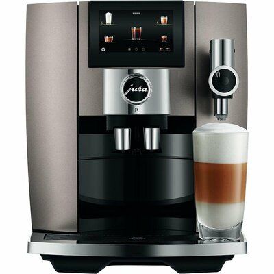 Jura J8 Smart Bean to Cup Coffee Machine - Midnight Silver