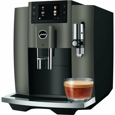 Jura E8 Smart Bean to Cup Coffee Machine - Dark Inox