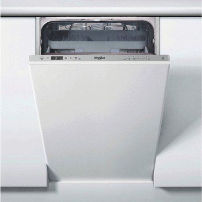 Whirlpool WSIC3M27CUKN Fully Integrated Slimline Dishwasher - Stainless Steel
