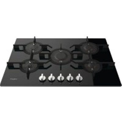 Whirlpool W Collection POW75D2NB 750mm Gas Hob