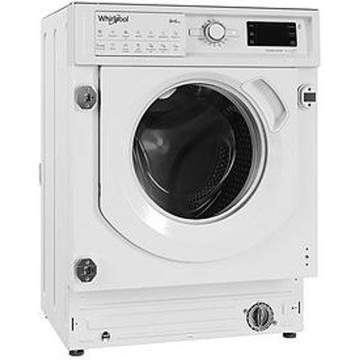 Whirlpool BIWDWG861484UK Integrated 8Kg / 6Kg Washer Dryer - White