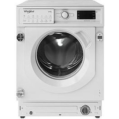 Whirlpool BIWDWG961484 Built-In 9Kg Wash 6Kg Dry 1400 Spin Washer Dryer - White