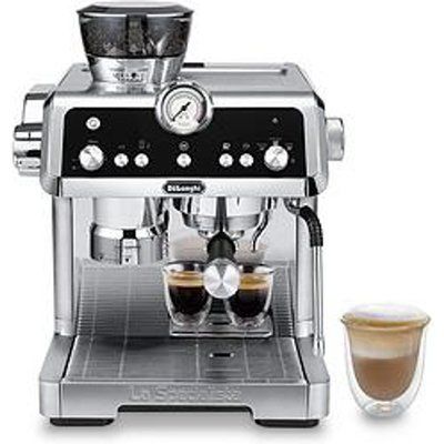 Delonghi La Specialista Prestigio Coffee Machine - Silver/Black