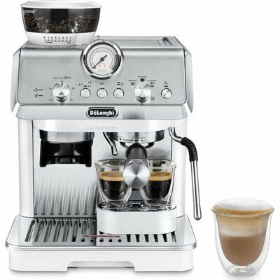 Delonghi La Specialista Arte EC9155.W Bean to Cup Coffee Machine - Stainless Steel & White 