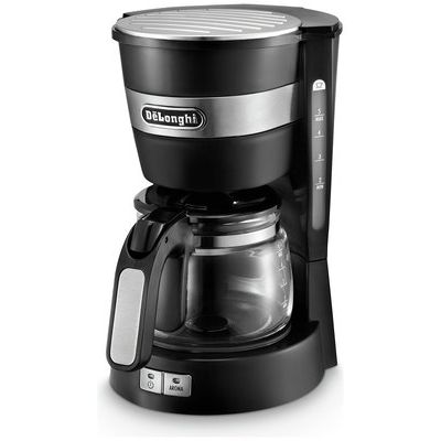 DeLonghi ICM14011.BK Active Line Coffee Machine - Black