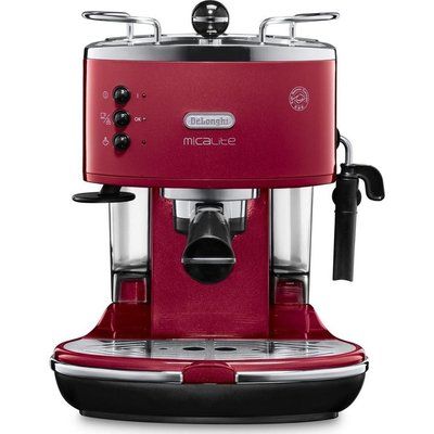 Delonghi Icona Micalite ECOM 311.R Coffee Machine - Red