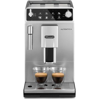 Delonghi Autentica ETAM 29.510.SB Bean to Cup Coffee Machine - Silver & Black 
