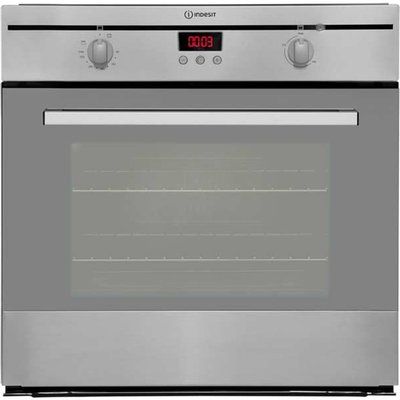 Indesit FIM33KAIX Built In Electric Single Oven - Stainless Steel
