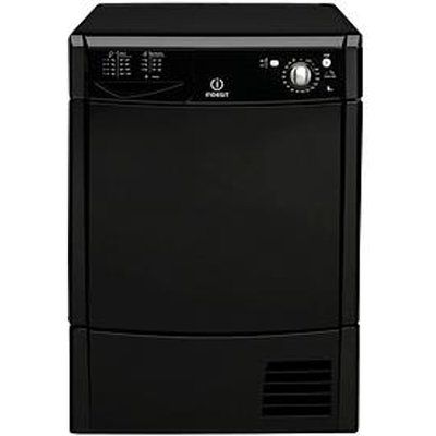 Indesit Ecotime Idc8T3Bk 8Kg Condenser Tumble Dryer - Black