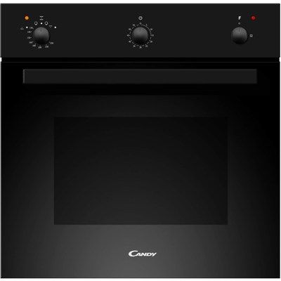 Candy OVG505/3N Plan Gas Built In Single Oven Black