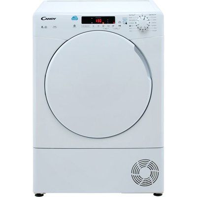 Candy Smart CSC8DF 8Kg Condenser Tumble Dryer - White