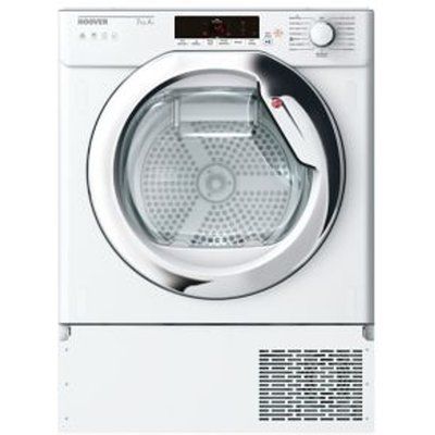 Hoover HTDBW H7A1TCE-80 White Built-in Heat pump Tumble dryer 7kg