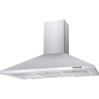 Candy CCE90NX Chimney Cooker Hood - Stainless Steel
