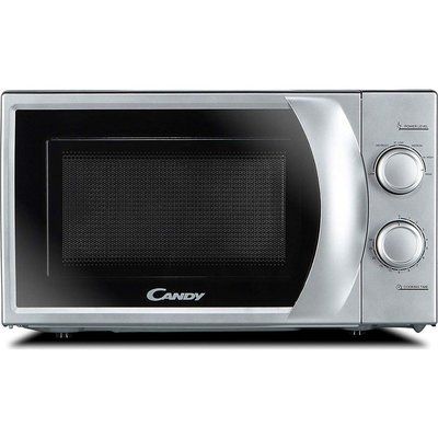 Candy CMW 2070S-UK Compact Solo Microwave - Silver