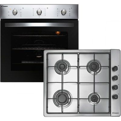 Candy COGHP60X/E Multifunction Electric Oven & Gas Hob Pack