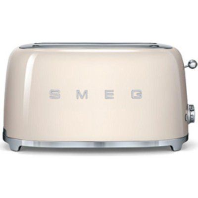 Smeg TSF02CRUK 4-Slice Toaster - Cream