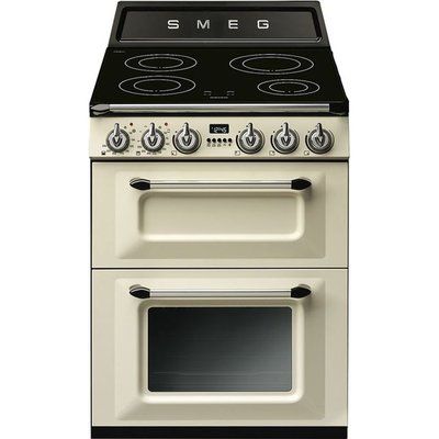 Smeg Victoria TR62IP Electric Cooker with Induction Hob - Cream