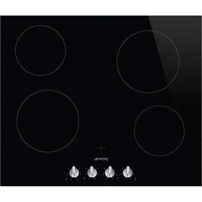 Smeg Cucina SE364TDM Electric Ceramic Hob - Black